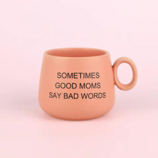 Sometimes Good Moms Cappuccino Mug