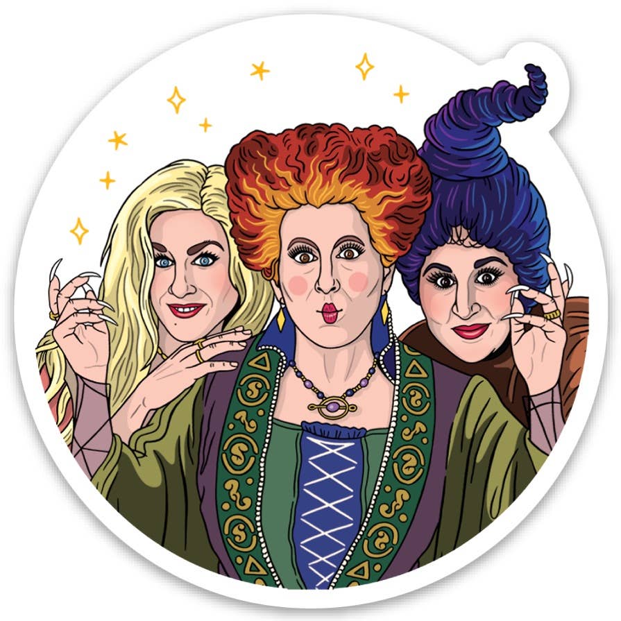 Hocus Pocus Die Cut Sticker