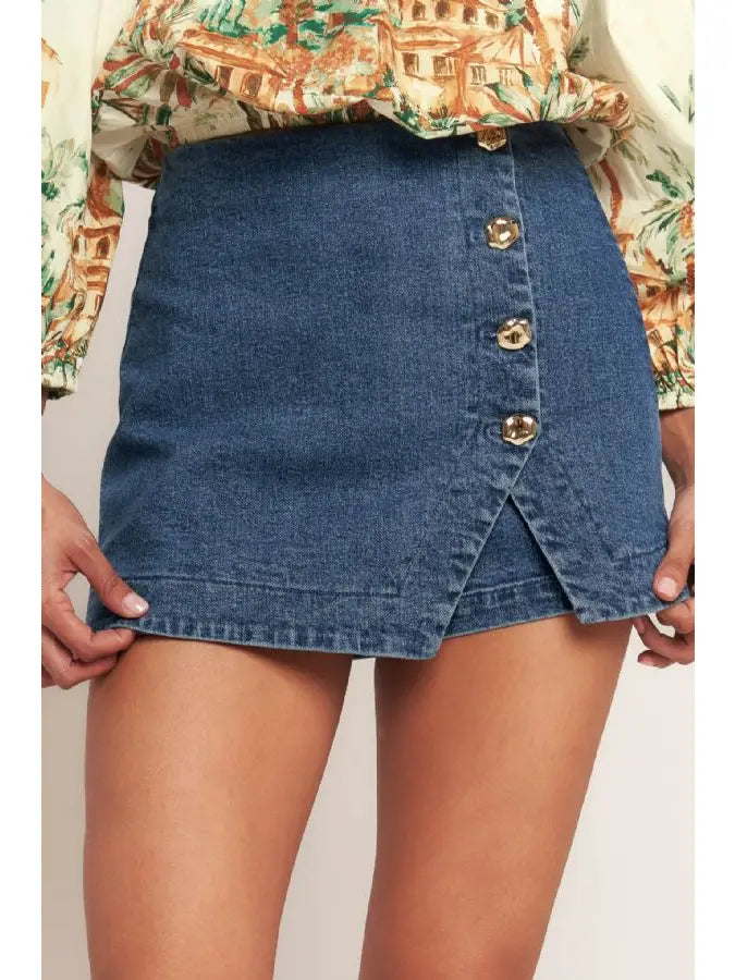 Tina Denim Skirt