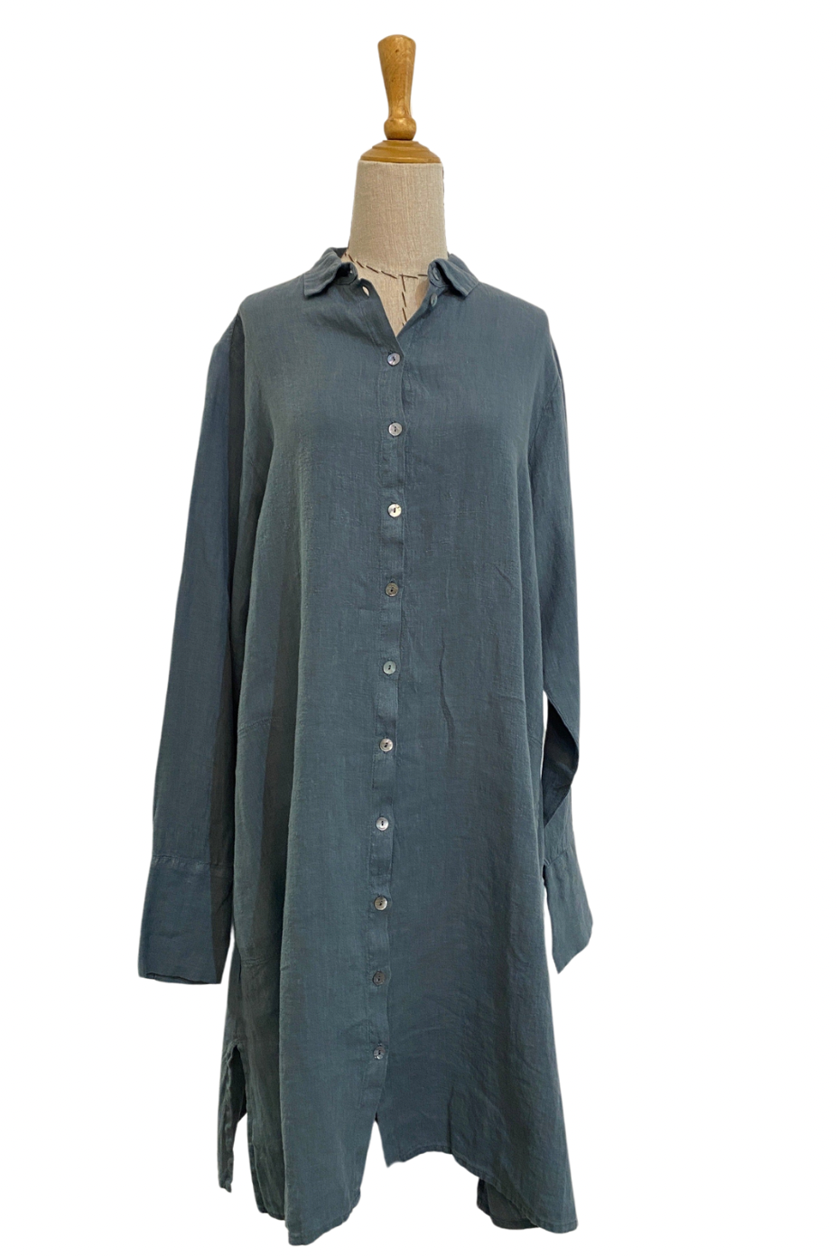 Linen Shirt Dress