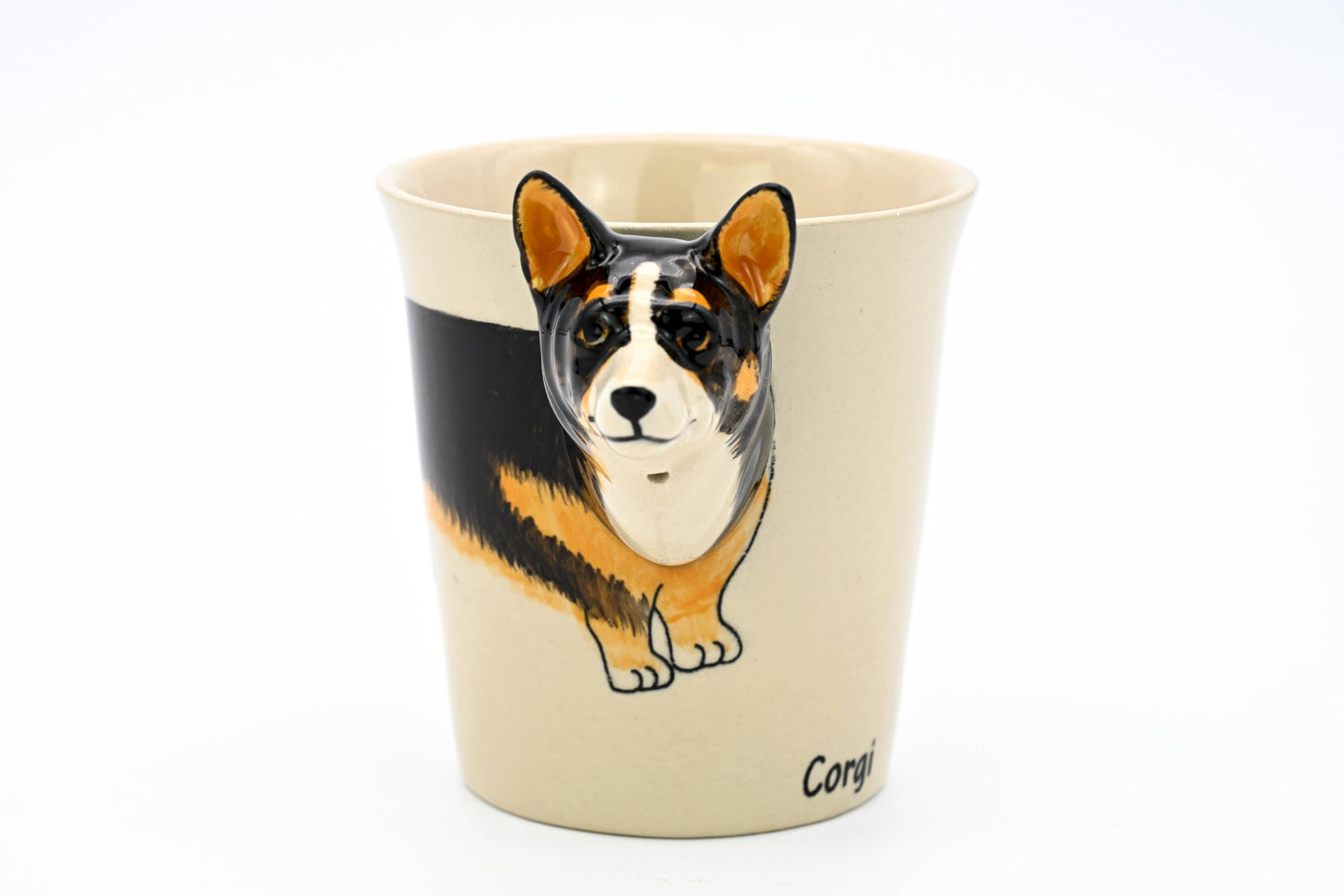 Corgi black mug | 10 oz