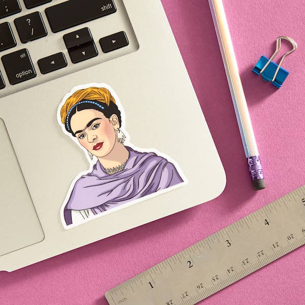 Frida Shawl Die Cut Sticker