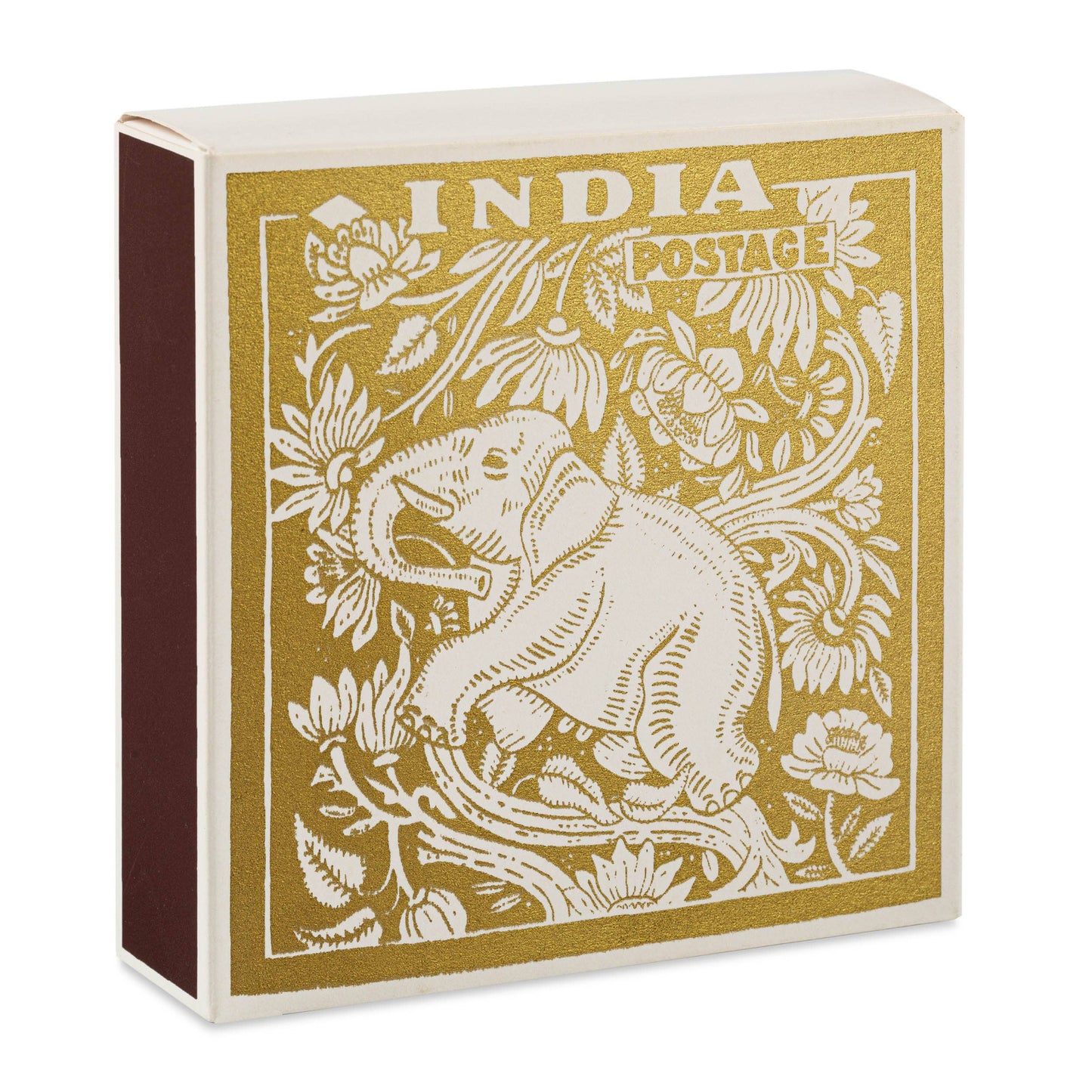 Elephant Stamp | Square - Safety Matches