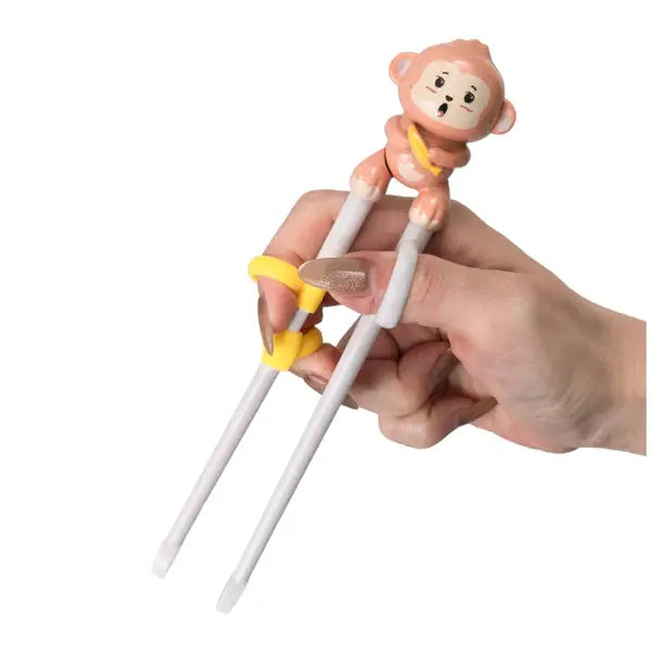 Monkey Training Chopsticks