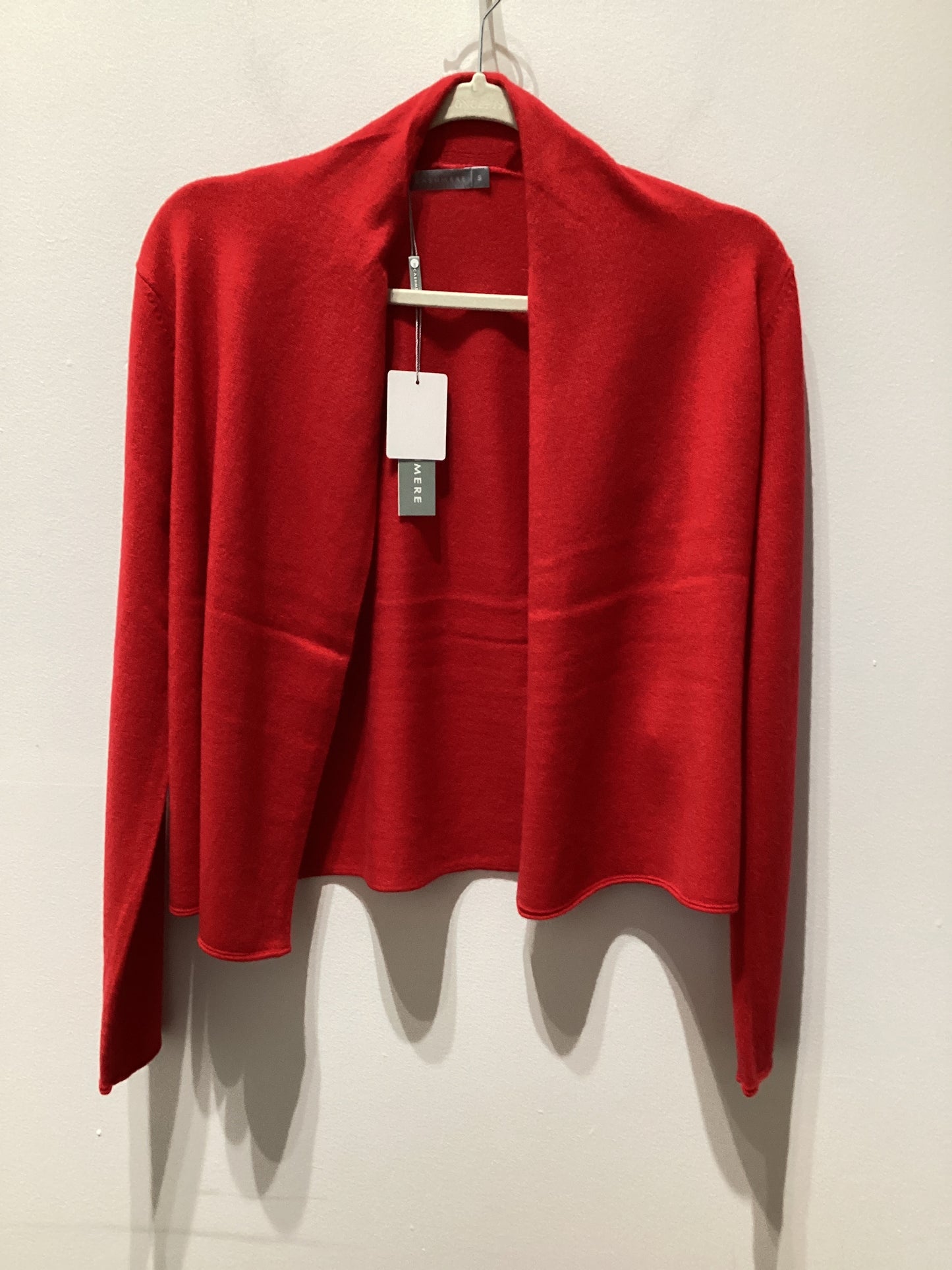 Cashmere Long Sleeve Open Cardigan