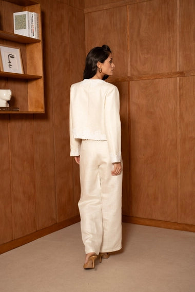 Lyocell & Linen Trousers