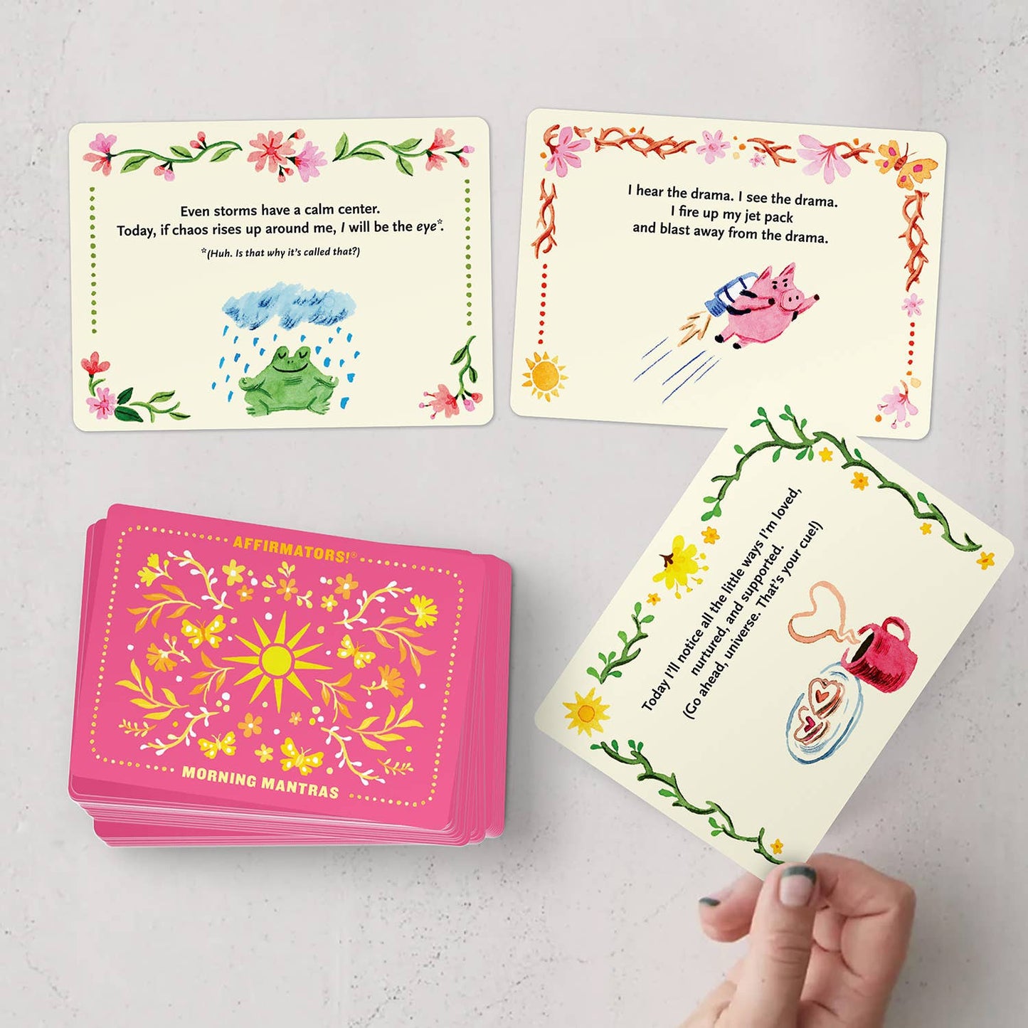 Affirmators!® Mantras (Morning) Daily Affirmation Cards