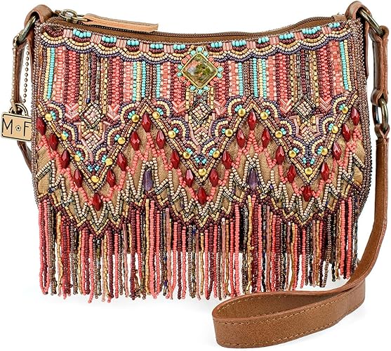 Mary Frances Barefoot on The Beach Crossbody Handbag