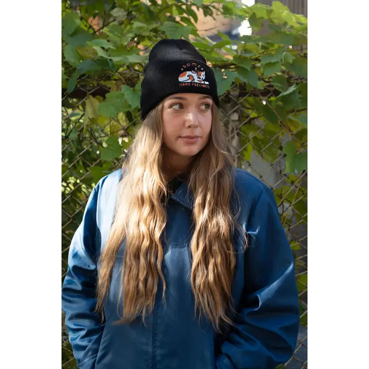 Some Hard Feelings Cat Beanie