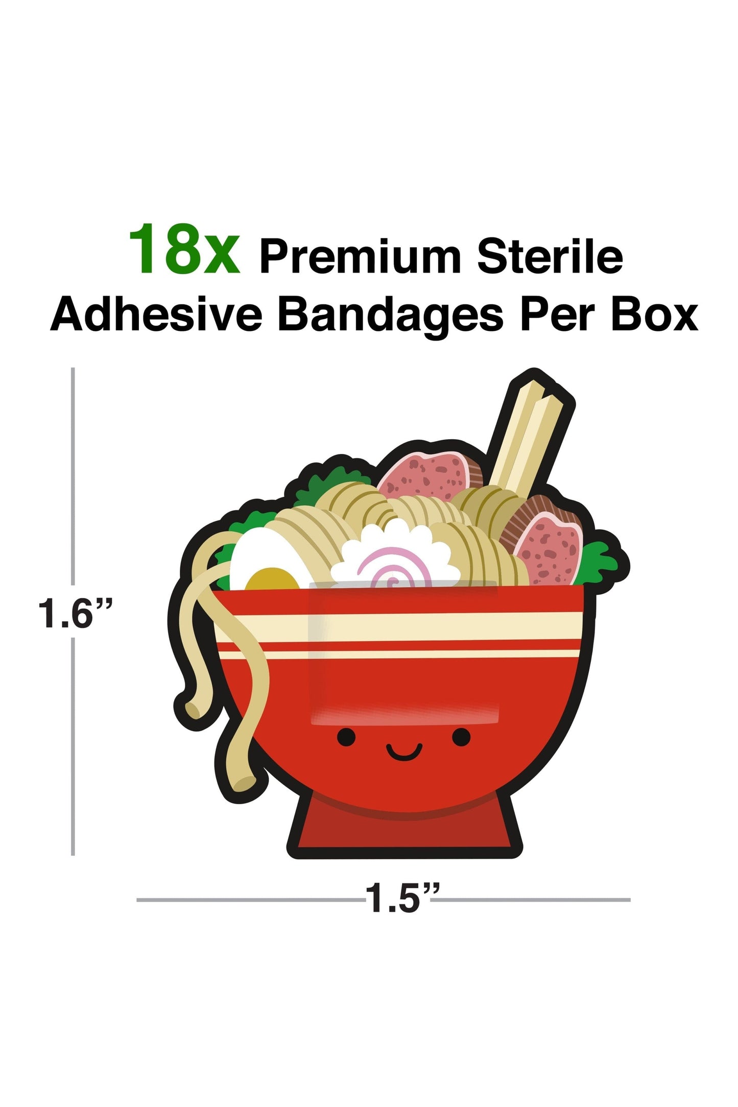 Ramen Adhesive Bandages