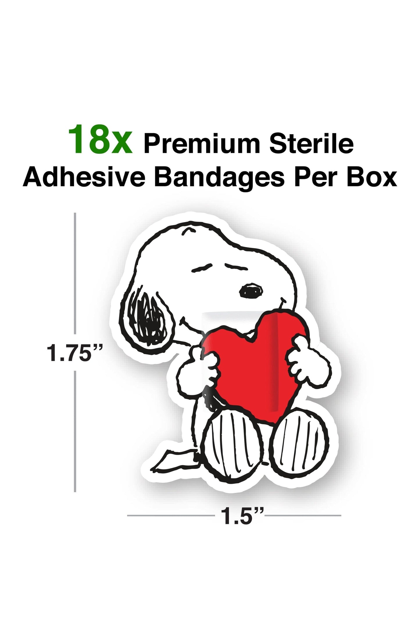 Peanuts Snoopy Adhesive Bandages