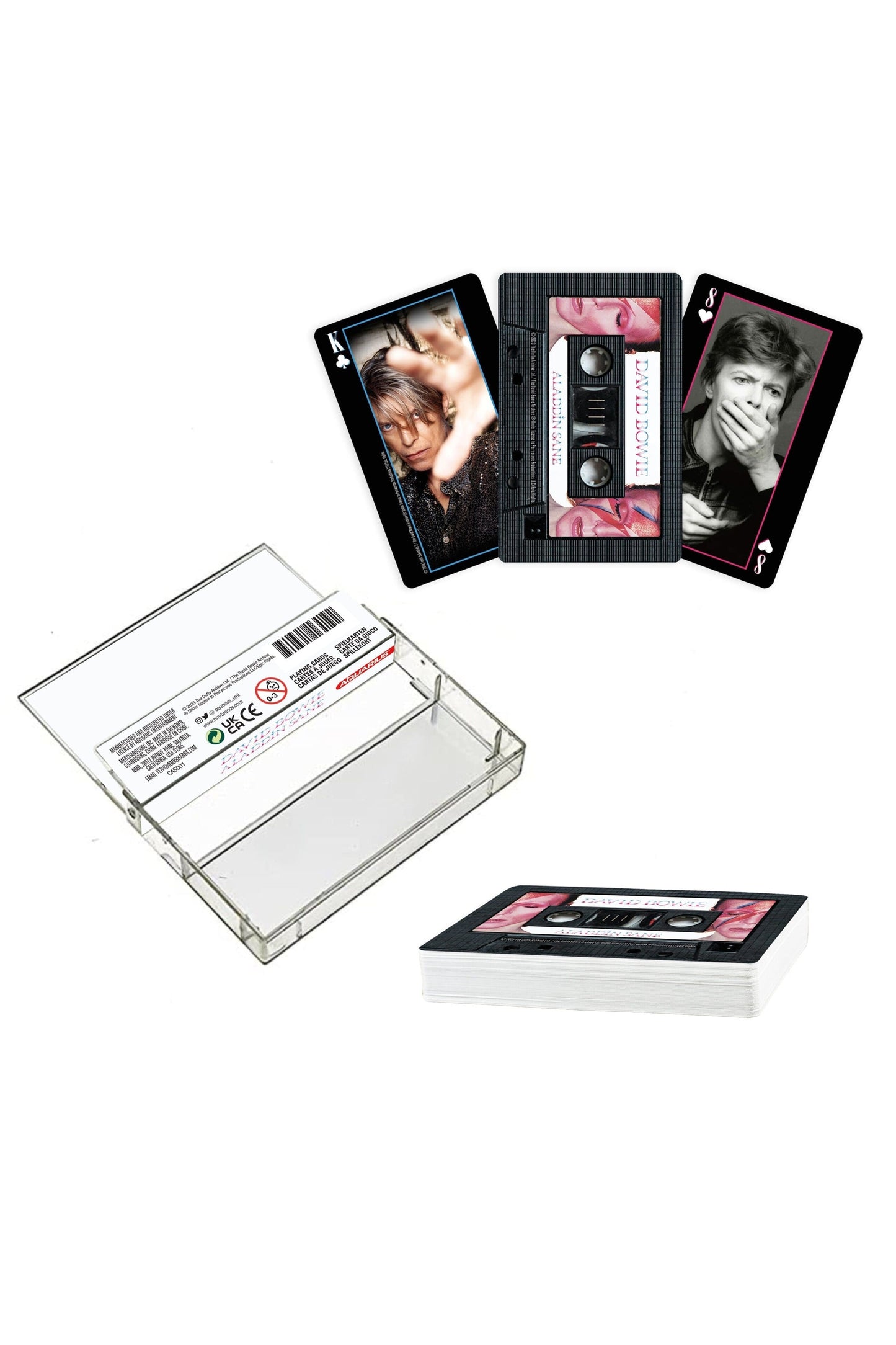 David Bowie Cassette Playing Cards