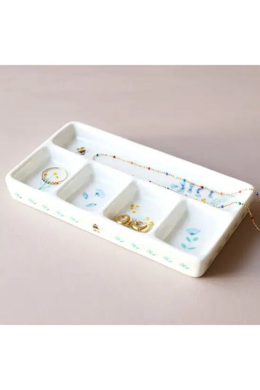 Floral Trinket Tray