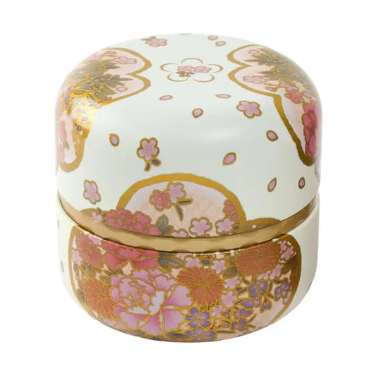 2.8oz Tea Canister Yuino White