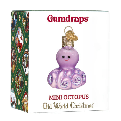 Mini Octopus Ornament