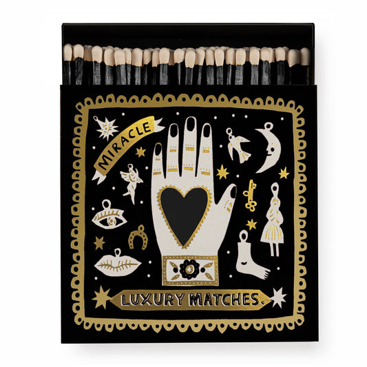 Black Miracle | Square Matchboxes