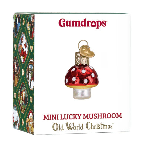 Mini Lucky Mushroom Ornament