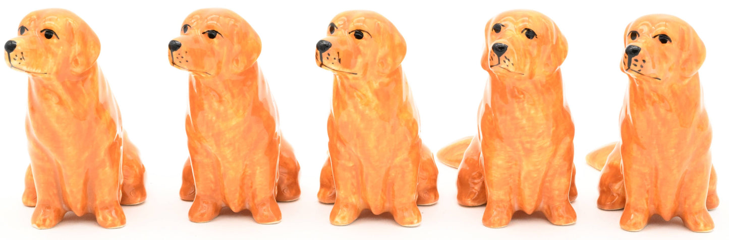 Miniature Ceramic Golden Retriever | Individual