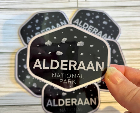 National Park, Alderaan, Vinyl Sticker (Star Wars)
