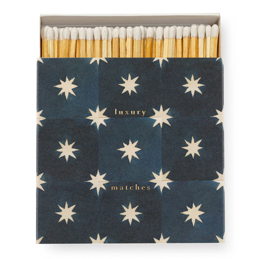 Navy Star Tile by Wanderlust | Square - Safety Matches