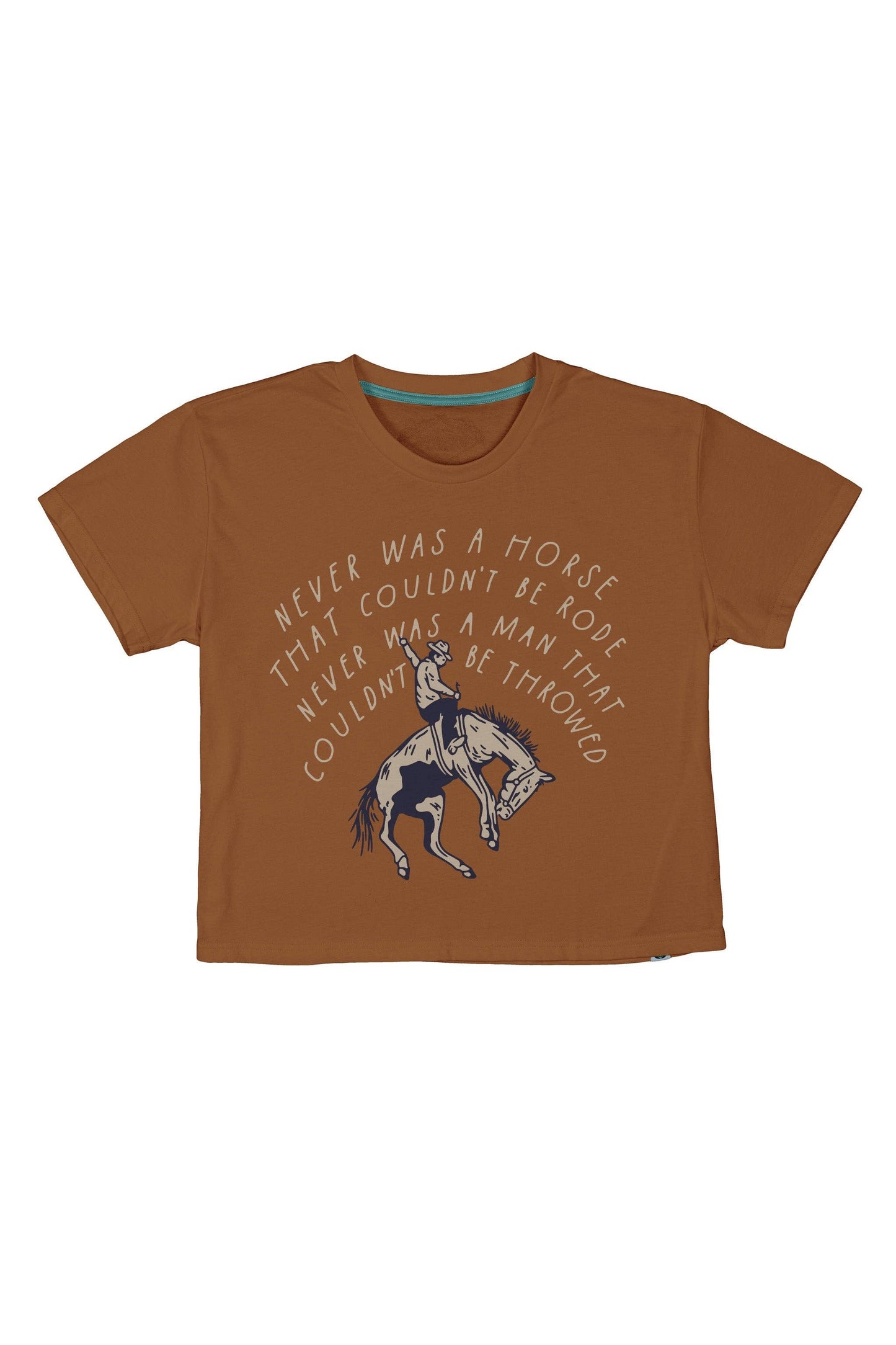 Never Was a Horse Women's Crop Tee