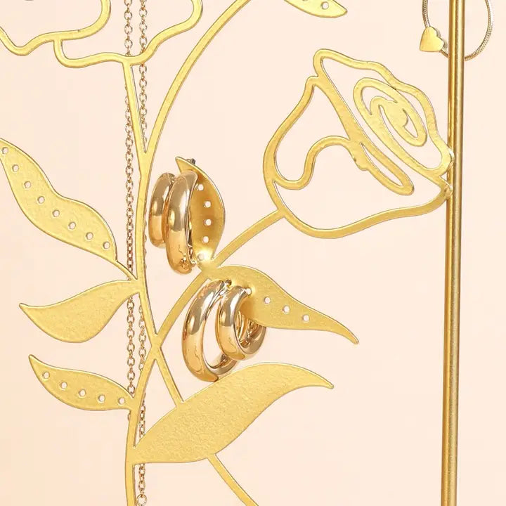 Floral Folding Jewellery Stand