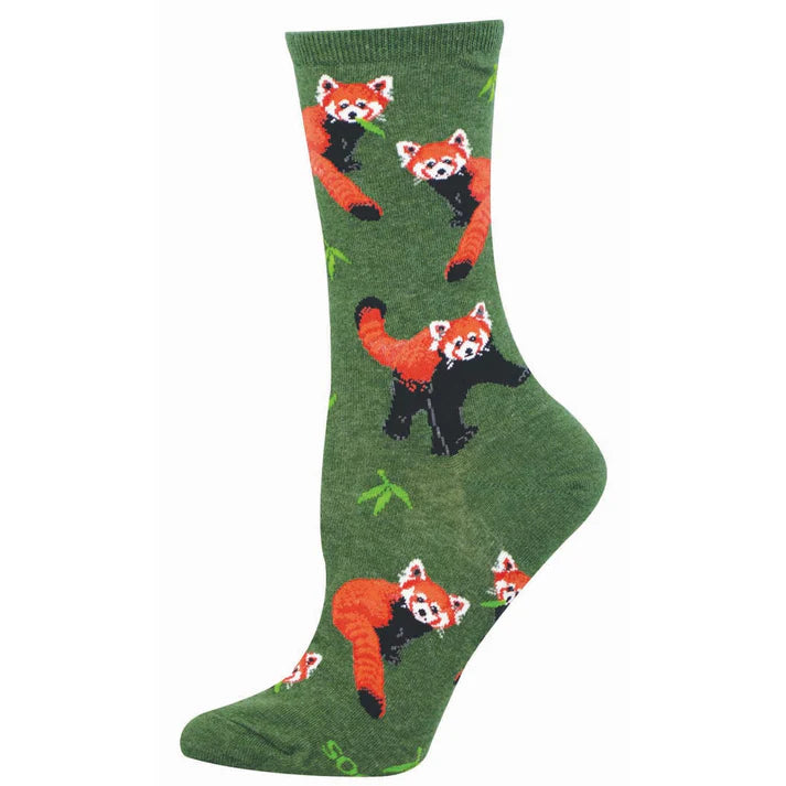 Red Pandamonium Socks