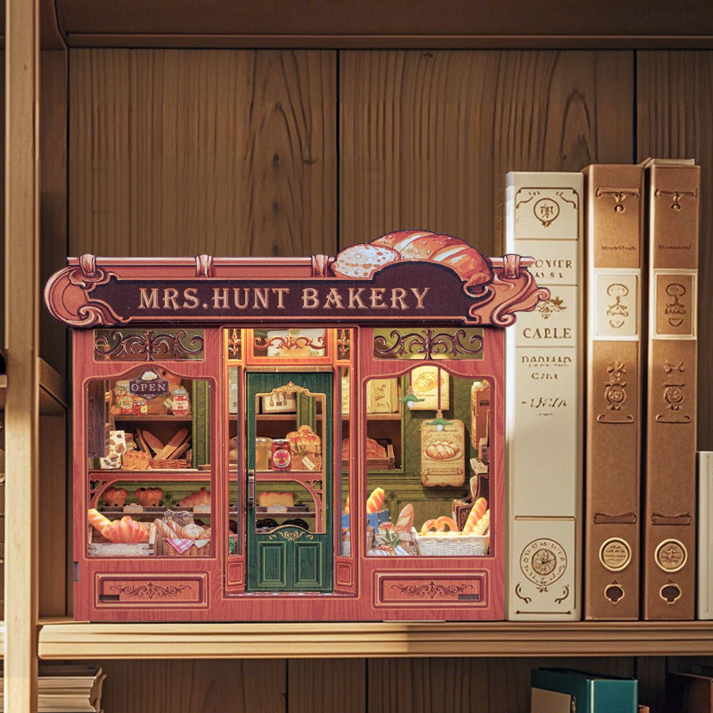 DIY Book Nook Kit: Mrs. Hunt Bakery