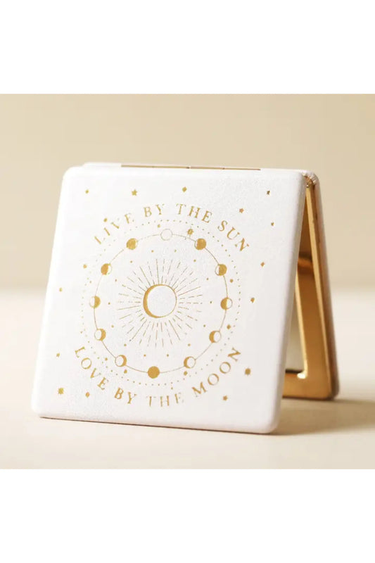 Live By the Sun Foiled Compact Mirror