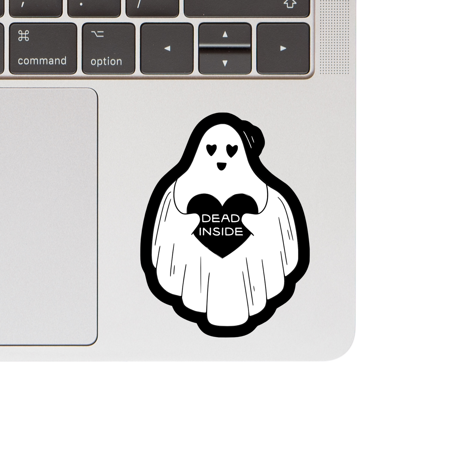 Dead Inside Funny Sarcastic Ghost High Quality Vinyl Sticker