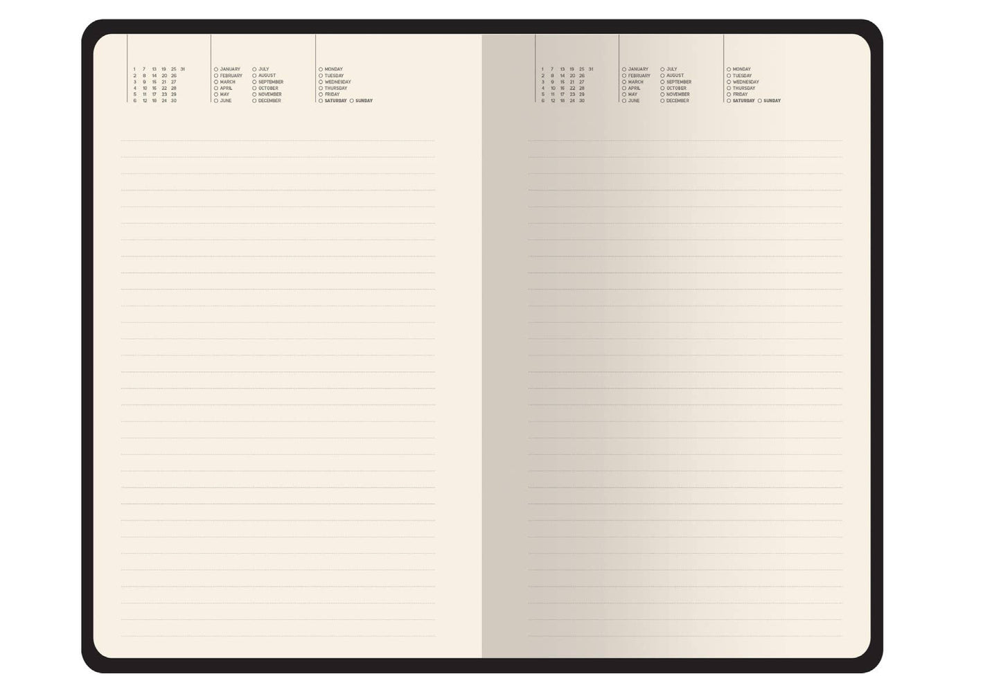 A5 Vegan Leather Daily Planner | Forest Flora 