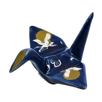 Origami Crane Porcelain Chopsticks Rest