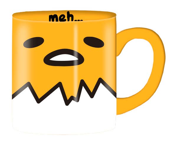 Sanrio Gudetama Face 20oz Ceramic Mug