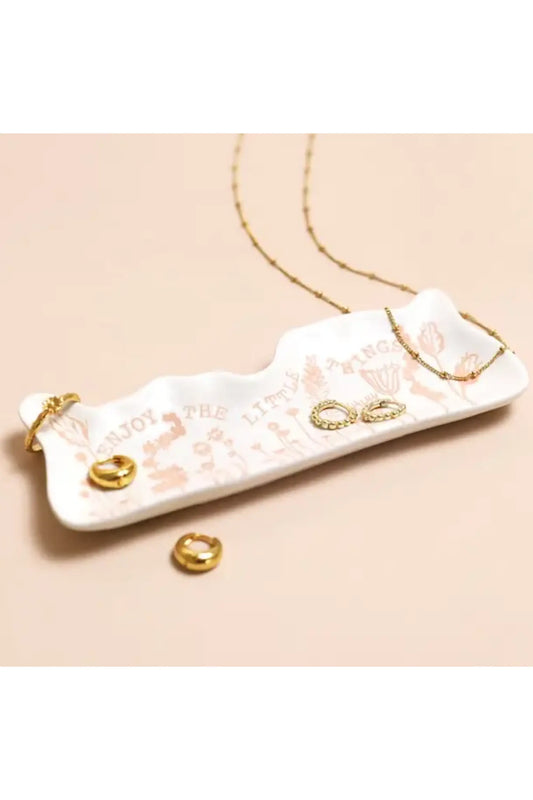 Little Things Floral Trinket Dish