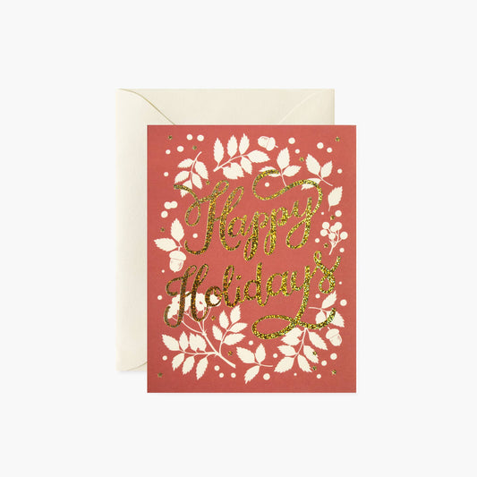 HAPPY HOLIDAYS | greeting card