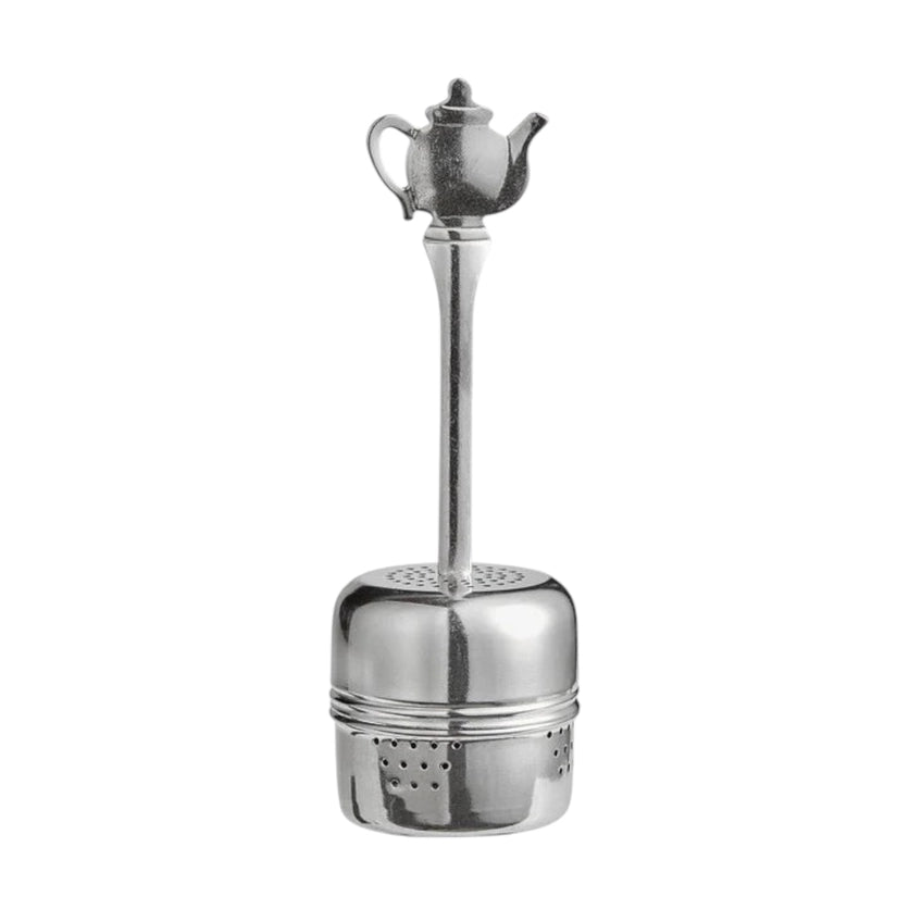 Stainless Steel Tea Strainer Infuser w/ Tea Pot Handle