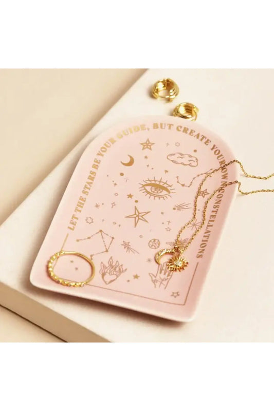 Pink Celestial Arch Trinket Dish