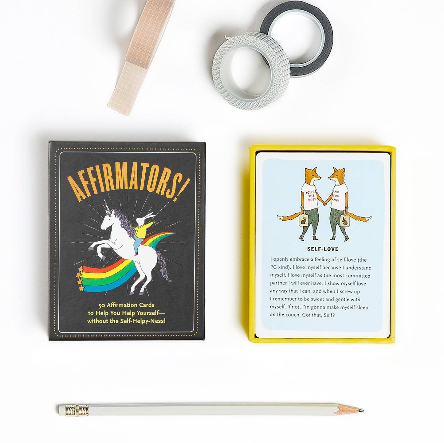 Affirmators!® 50 Affirmation Cards Deck