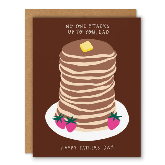 Pancakes Father's Day - Greeting Card