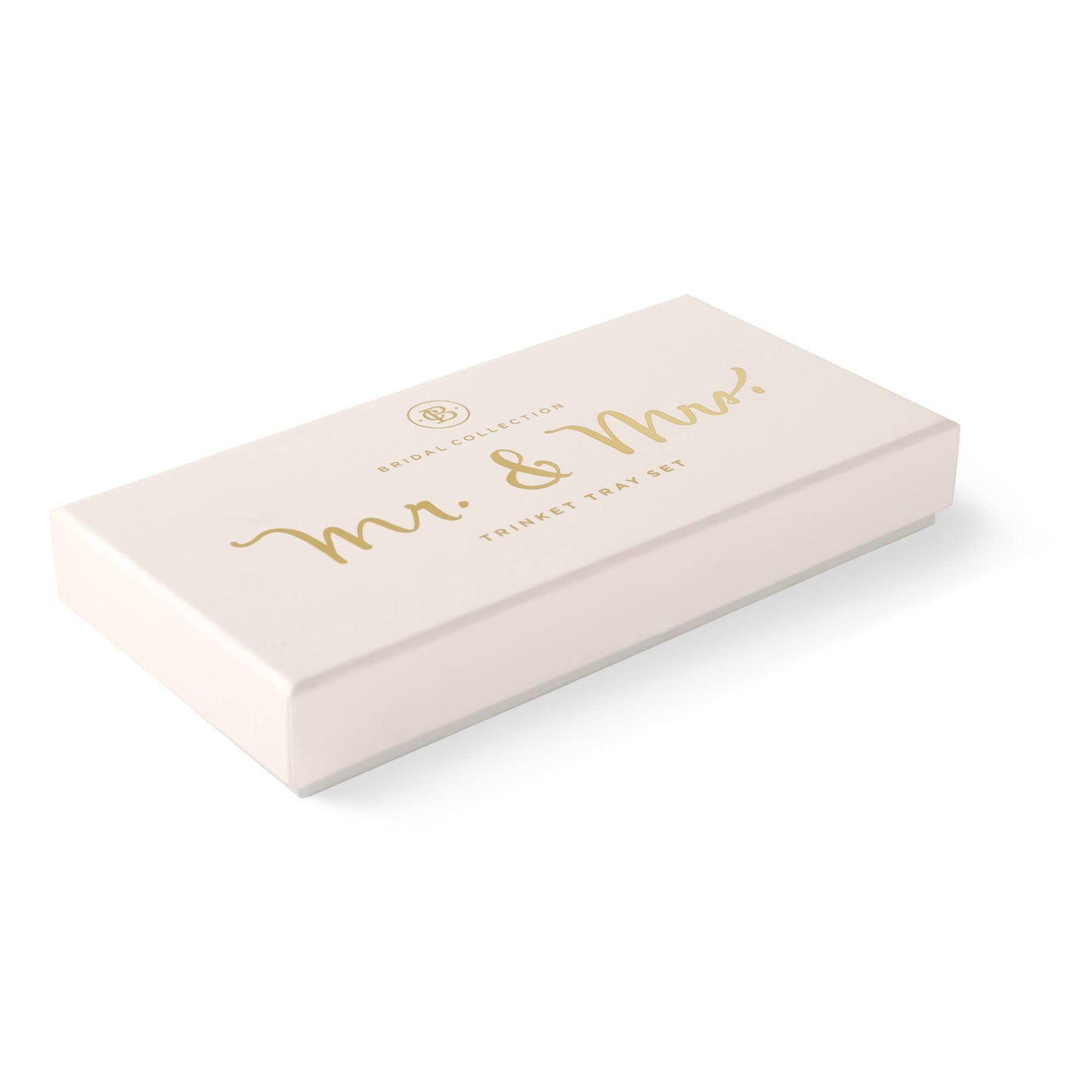 TRINKET TRAY SET - MR. & MRS.