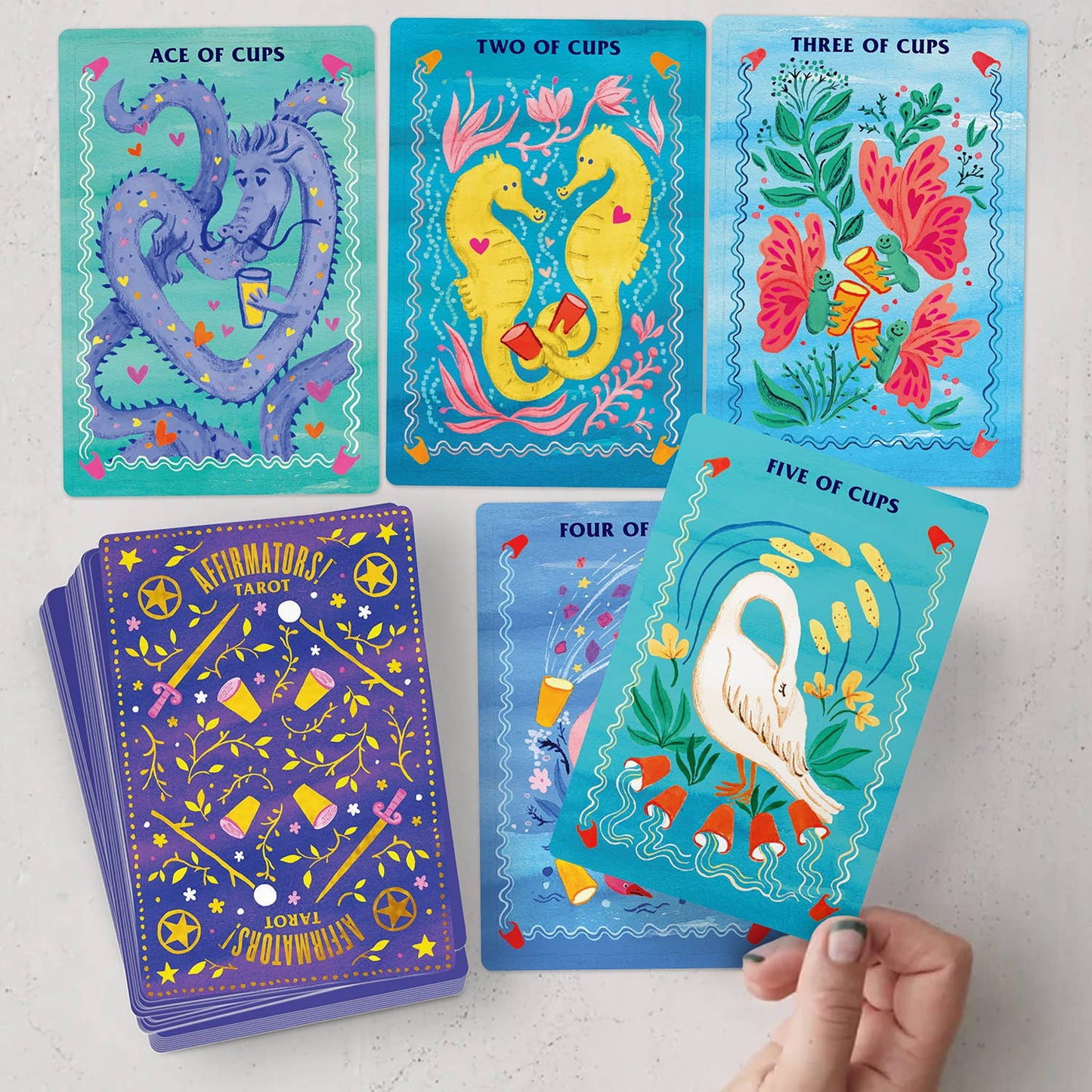 Affirmators!® Tarot Deck - Tarot Cards with Affirmations
