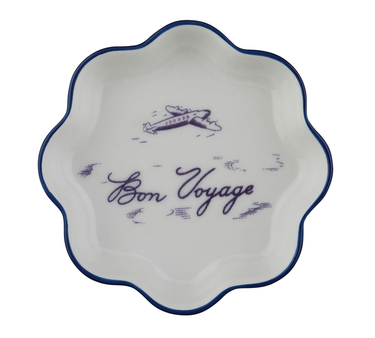 Grand Tour Paris Trinket Dish - Bon Voyage