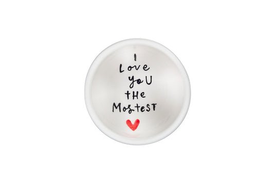Love Bowls Dipping Dish - I Love You Mostest