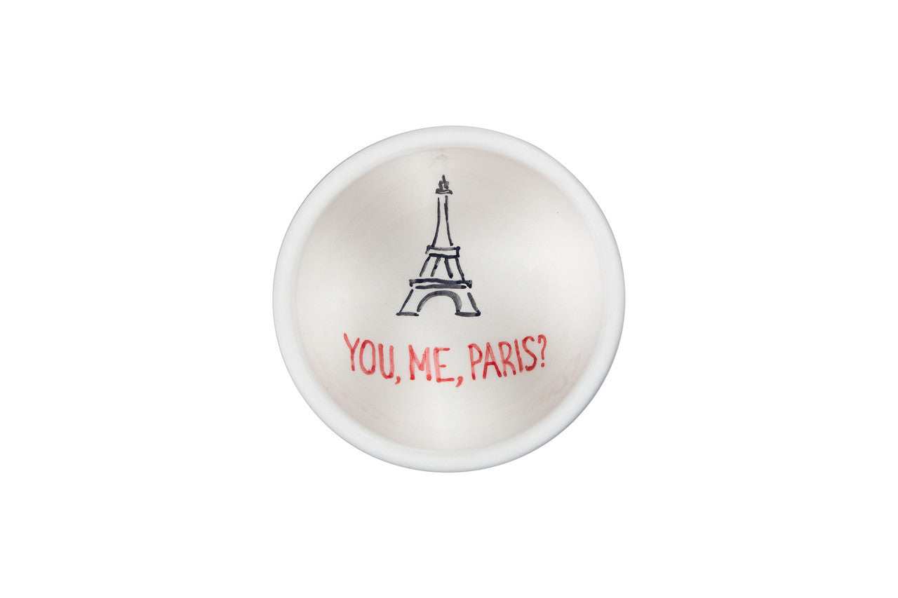 Love Bowl Dipping Dish - You, Me, Paris