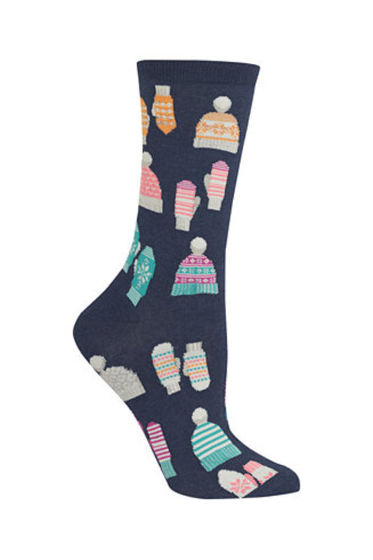 HOTSOX Women's Mittens Crew Sock