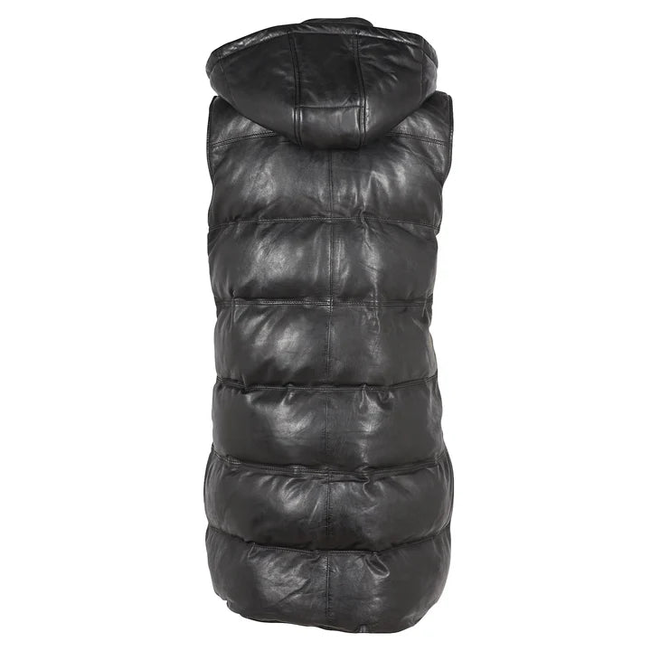 long puffer Vest