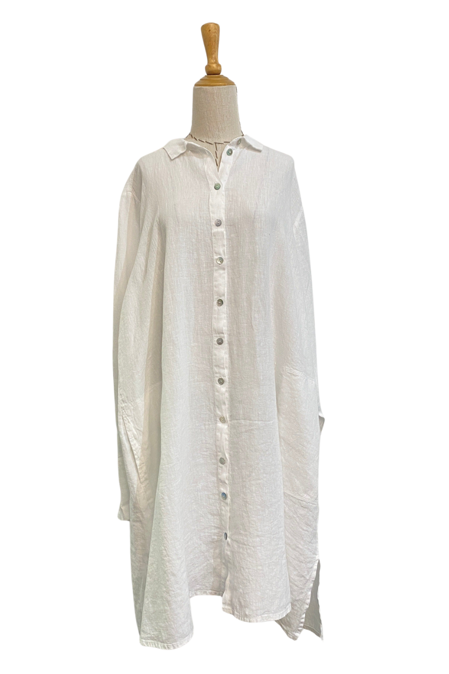 Linen Shirt Dress