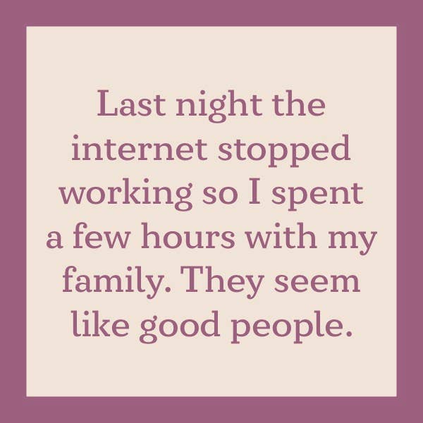 COASTER Internet Stopped | Funny Party Gift | Home Bar Decor