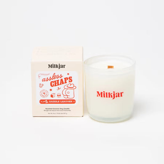 Assless  Chaps | 8oz Coconut Soy Candle