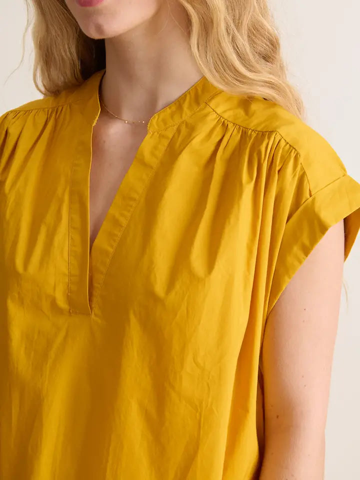 Long Poplin Dress